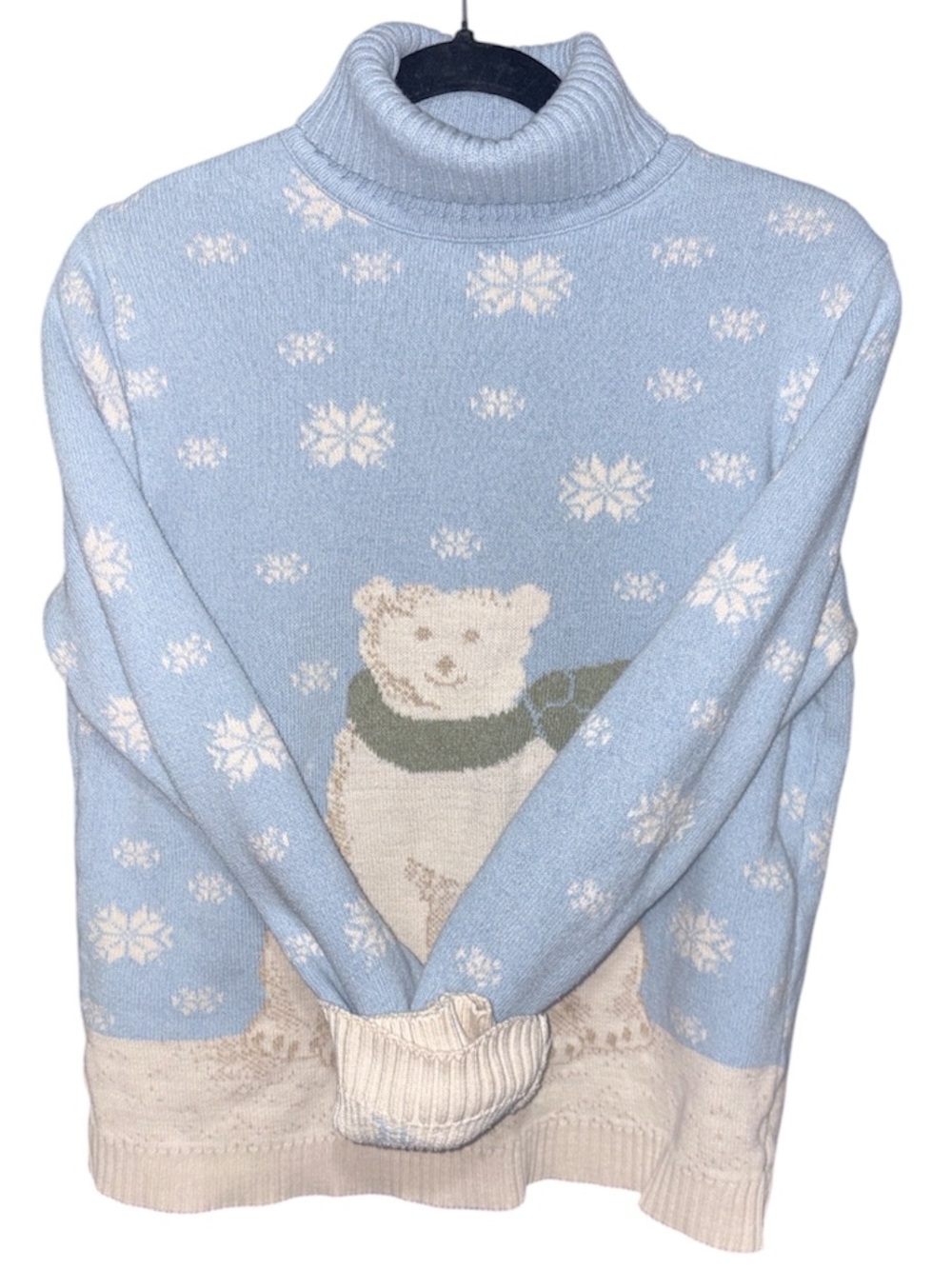 Vintage NORTHERN REFLECTIONS Polar Bear Turtleneck